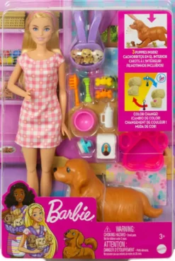 BARBIE - POUPEE NAISSANCE DES CHIOTS