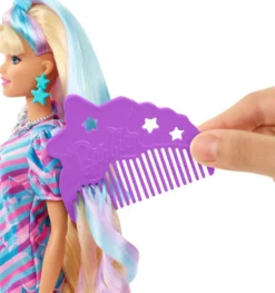 BARBIE - POUPEE - ULTRA-CHEVELURE CHEVEUX BLONDS 21.6 CM