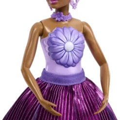 BARBIE REVEAL - POUPEE - PETAL POP MARGUERITE MAUVE