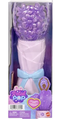 BARBIE REVEAL - POUPEE - PETAL POP MARGUERITE MAUVE