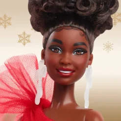 BARBIE SIGNATURE - POUPEE JOYEUX NOEL BRUNE