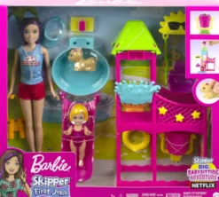 BARBIE - SKIPPER PREMIERS JOBS COFFRET PARC AQUATIQUE