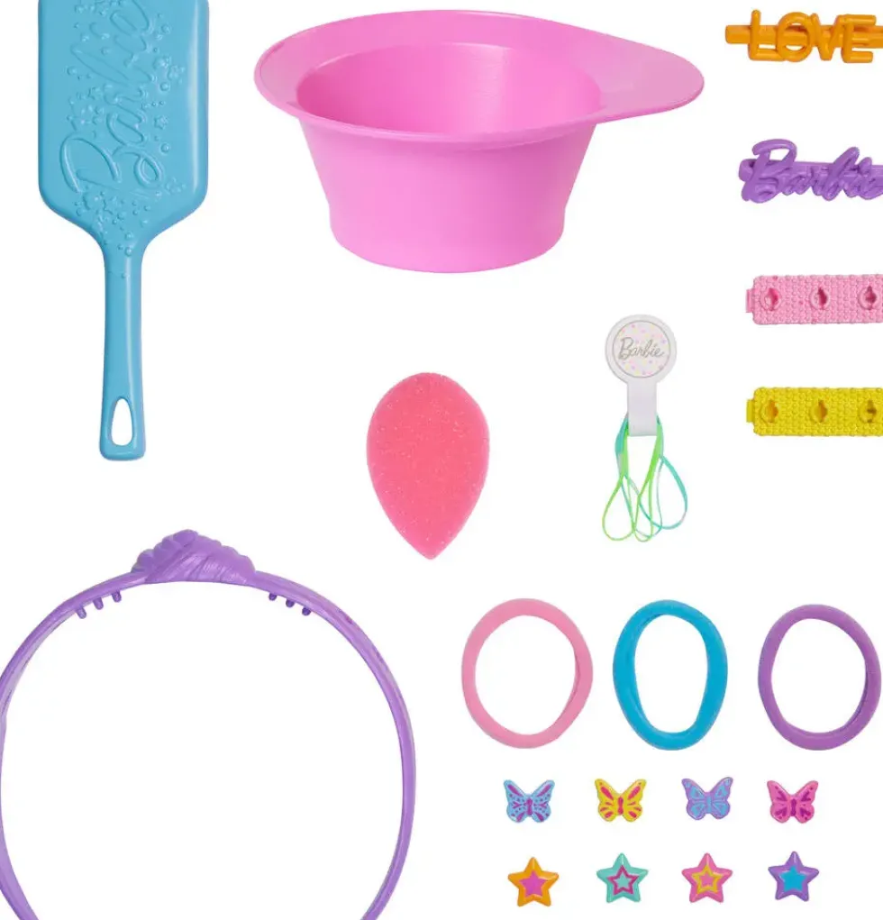 BARBIE - TETE A COIFFER BRUNE