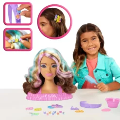 BARBIE - TETE A COIFFER BRUNE