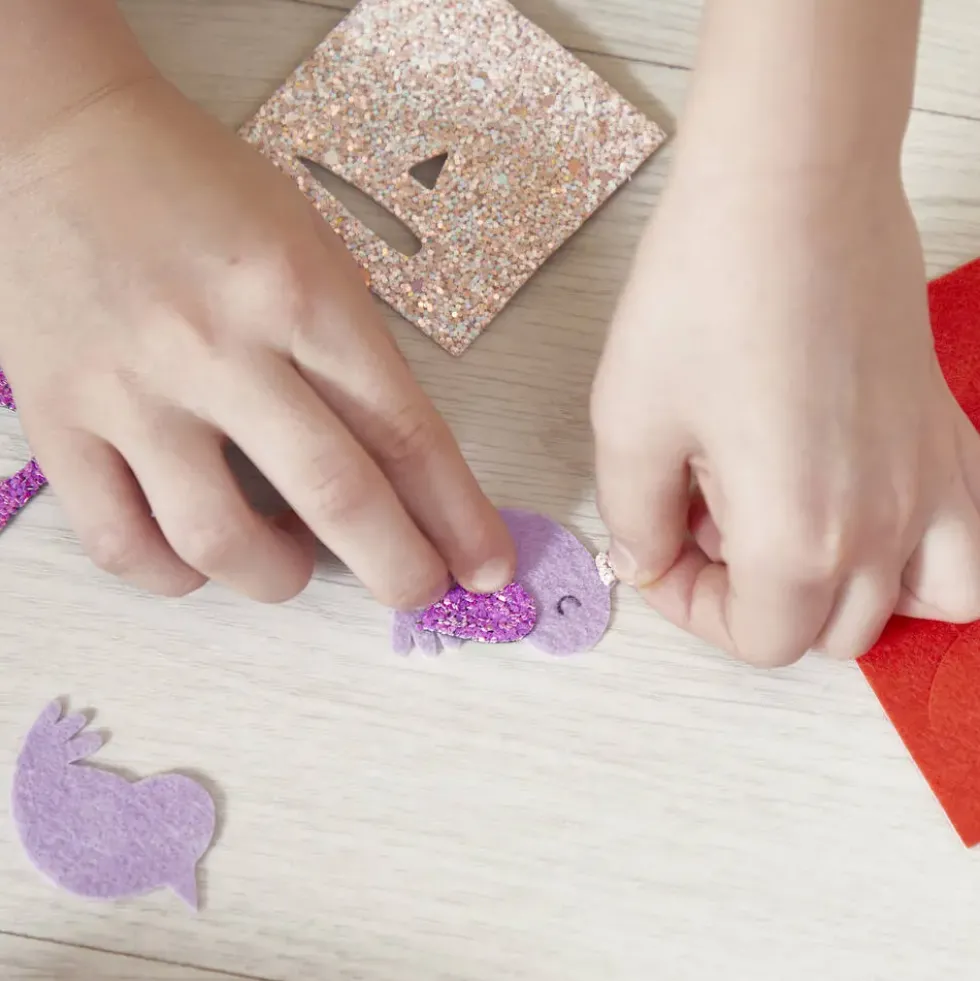 6 BARRETTES A CREER - FLOWER GARDEN