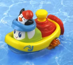 BATEAU DE BAIN ET CAPITAINE