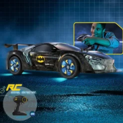 BATMAN - VOITURE RADIOCOMMANDEE BAT-TECH RACER