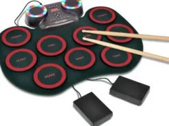 BATTERIE ELECTRONIQUE FLEXIBLE AVEC 9 PADS