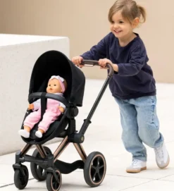 BB36/42 CYBEX PRIAM - LANDAU NOIR 3 EN 1 - COROLLE ACCESSOIRES