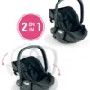 BB36/42 CYBEX PRIAM -PORTE POUPON NOIR 2 EN 1 - COROLLE ACCESSOIRES