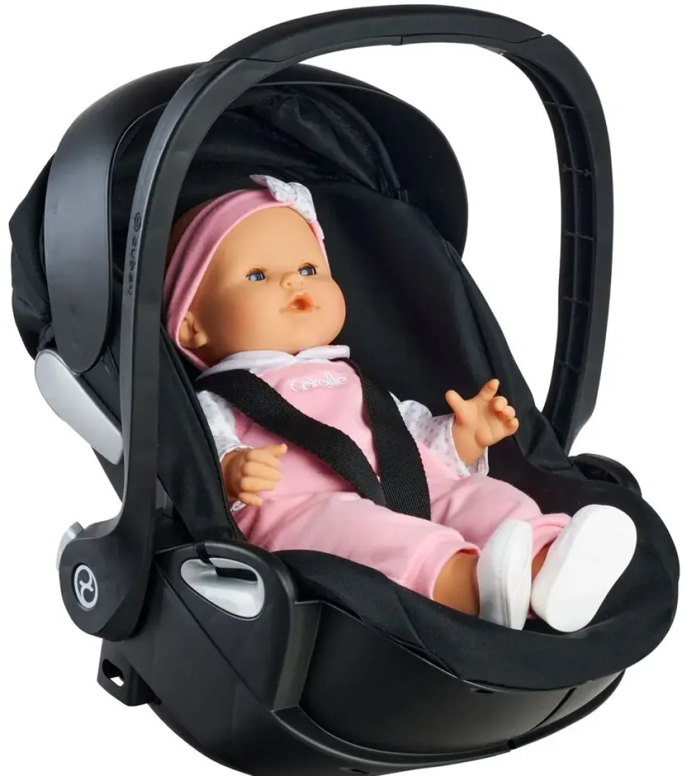 BB36/42 CYBEX PRIAM -PORTE POUPON NOIR 2 EN 1 - COROLLE ACCESSOIRES