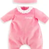 BB30 - PYJAMA ROSE ET BONNET - COROLLE VETEMENTS