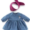 BB42 ROBE EN JEAN ML + FOULARD PETIT EXPLORATEUR COROLLE VETEMENTS