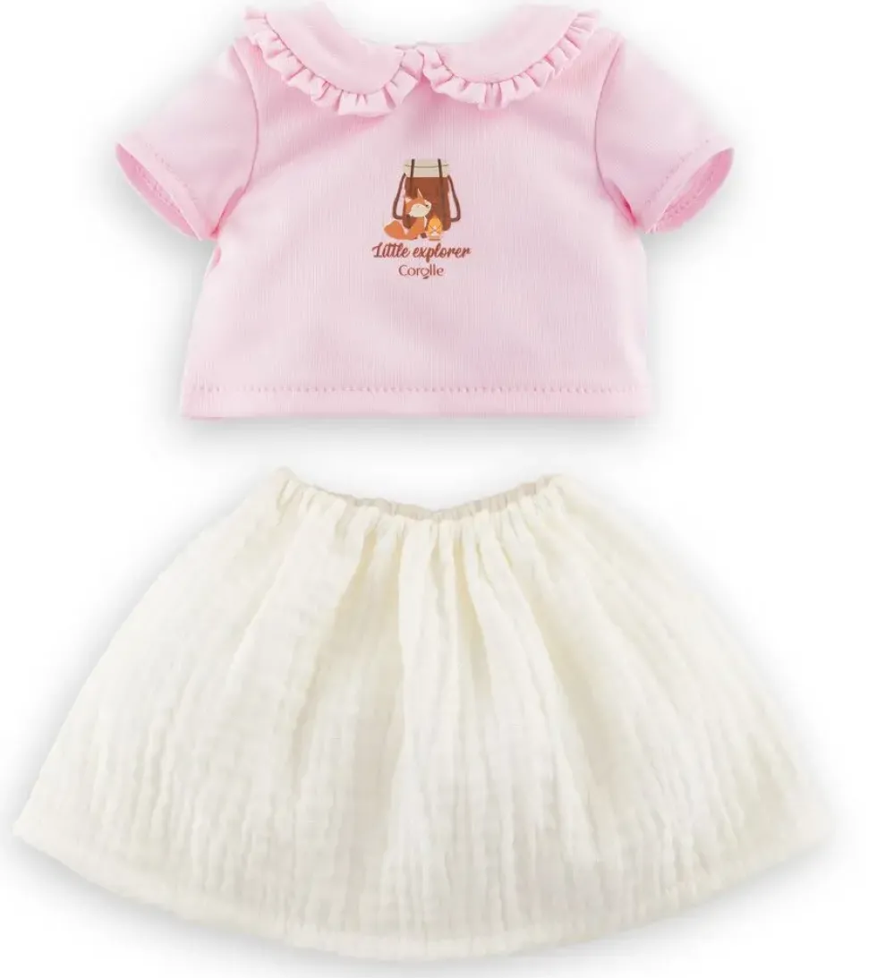 BB36 T-SHIRT & JUPE PETIT EXPLORATEUR - COROLLE VETEMENTS