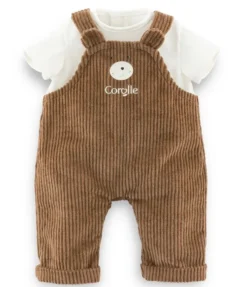 BB36 T-SHIRT & SALOPETTE OURS PETIT EXPLORATEUR - COROLLE VETEMENTS