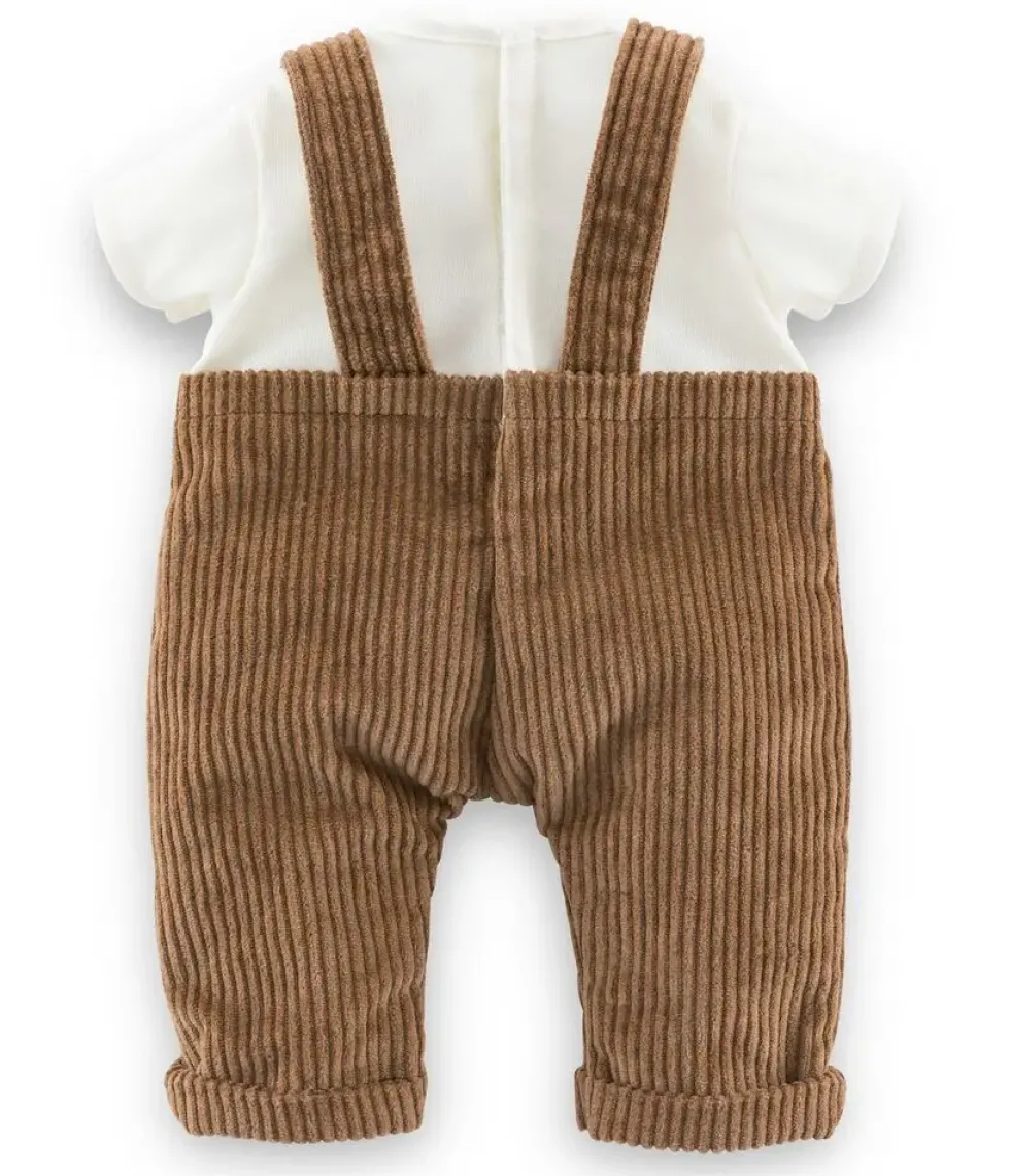 BB36 T-SHIRT & SALOPETTE OURS PETIT EXPLORATEUR - COROLLE VETEMENTS