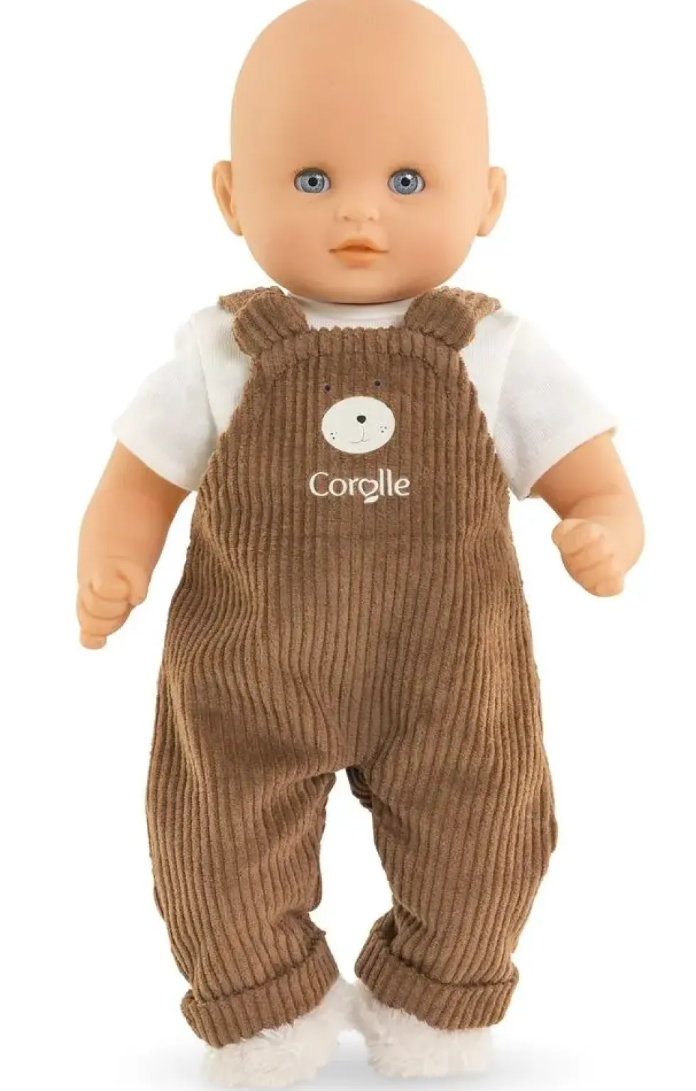 BB30 T-SHIRT & SALOPETTE OURS PETIT EXPLORATEUR - COROLLE VETEMENTS
