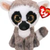 BEANIE BOO'S - PELUCHE LINUS LE LÉMURIEN 23 CM