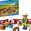 BERGER AVEC ENCLOS A MOUTONS & CHIEN 72169