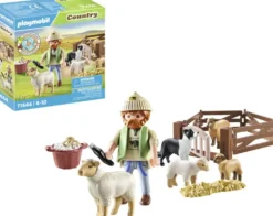 BERGER AVEC MOUTONS - 71444