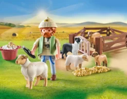 BERGER AVEC MOUTONS - 71444