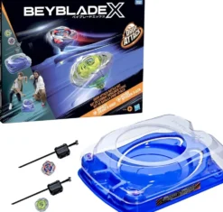 BEYBLADE X - SET DE COMBAT DESCENTE-CHOC