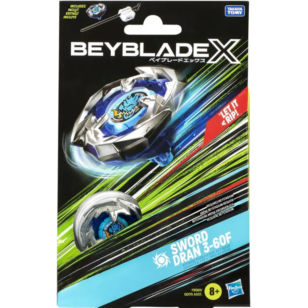 BEYBLADE X - STARTER - SWORD DRAN ATTACK