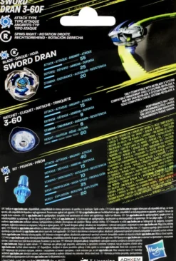 BEYBLADE X - STARTER - SWORD DRAN ATTACK