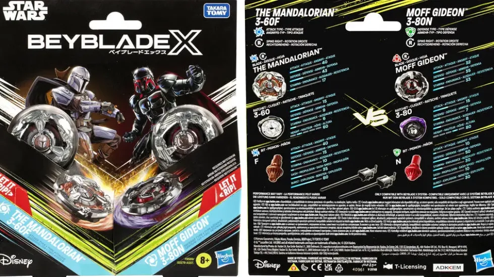 BEYBLADE X - - STAR WARS - MULTIPACK