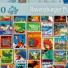 BIEN ETRE ET PUZZLE 200PIECESTIMBRES DU MONDE ENTIER