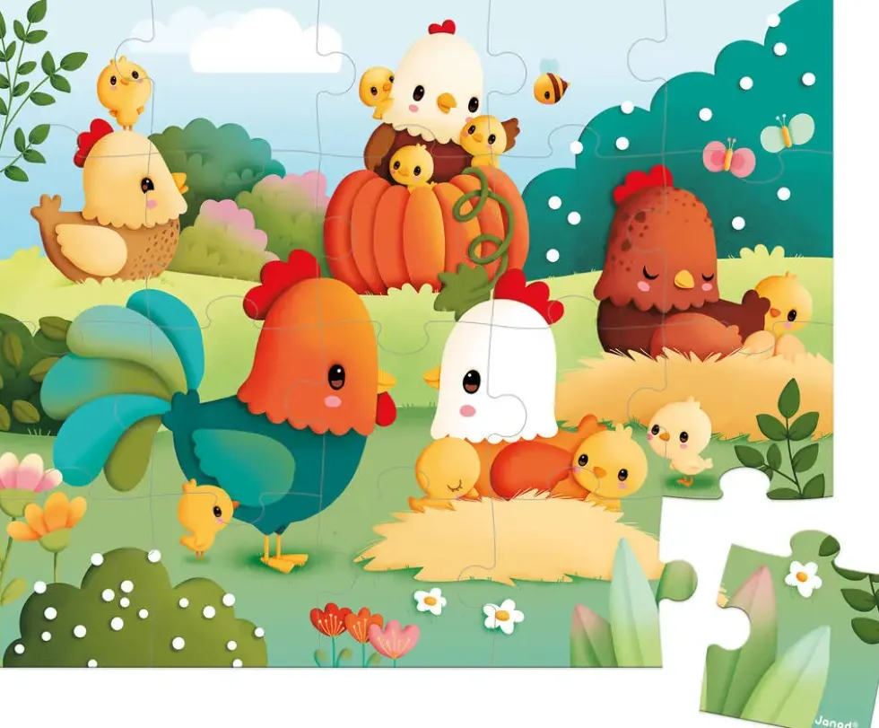 BIENVENUE A LA BASSE-COUR 20 PIECES