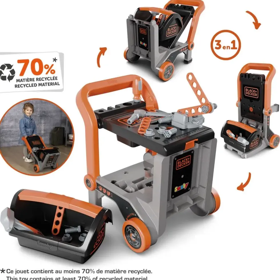 BLACK & DECKER DIABLE BRICOLO