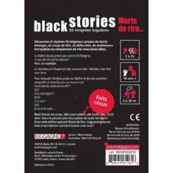 BLACK STORIES - MORT DE RIRE
