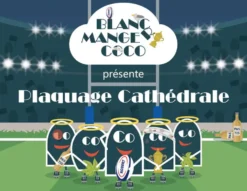 BLANC MANGER COCO : PLAQUAGE CATHEDRALE