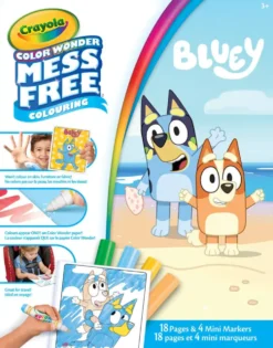 BLUEY - CRAYOLA COLOR WONDER - KIT DE COLORIAGE