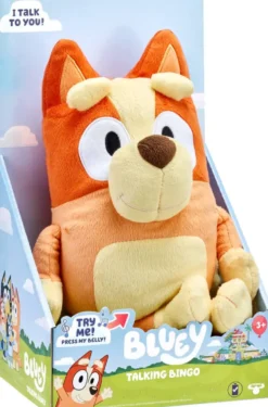 BLUEY - GRANDE PELUCHE BINGO PARLANTE 40 CM