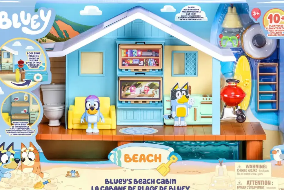 BLUEY - LA CABANE DE PLAGE