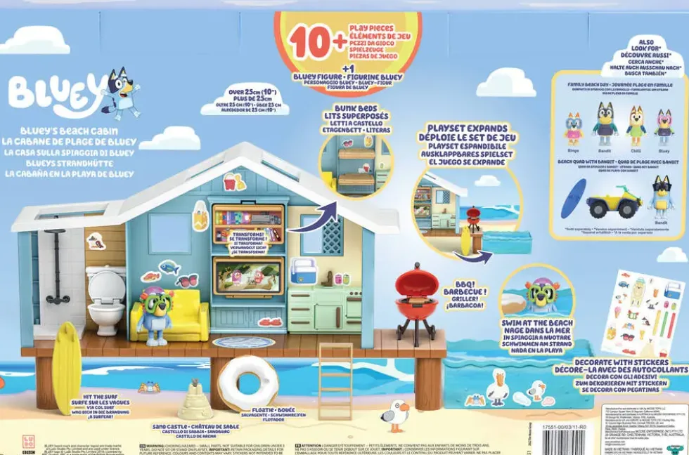 BLUEY - LA CABANE DE PLAGE
