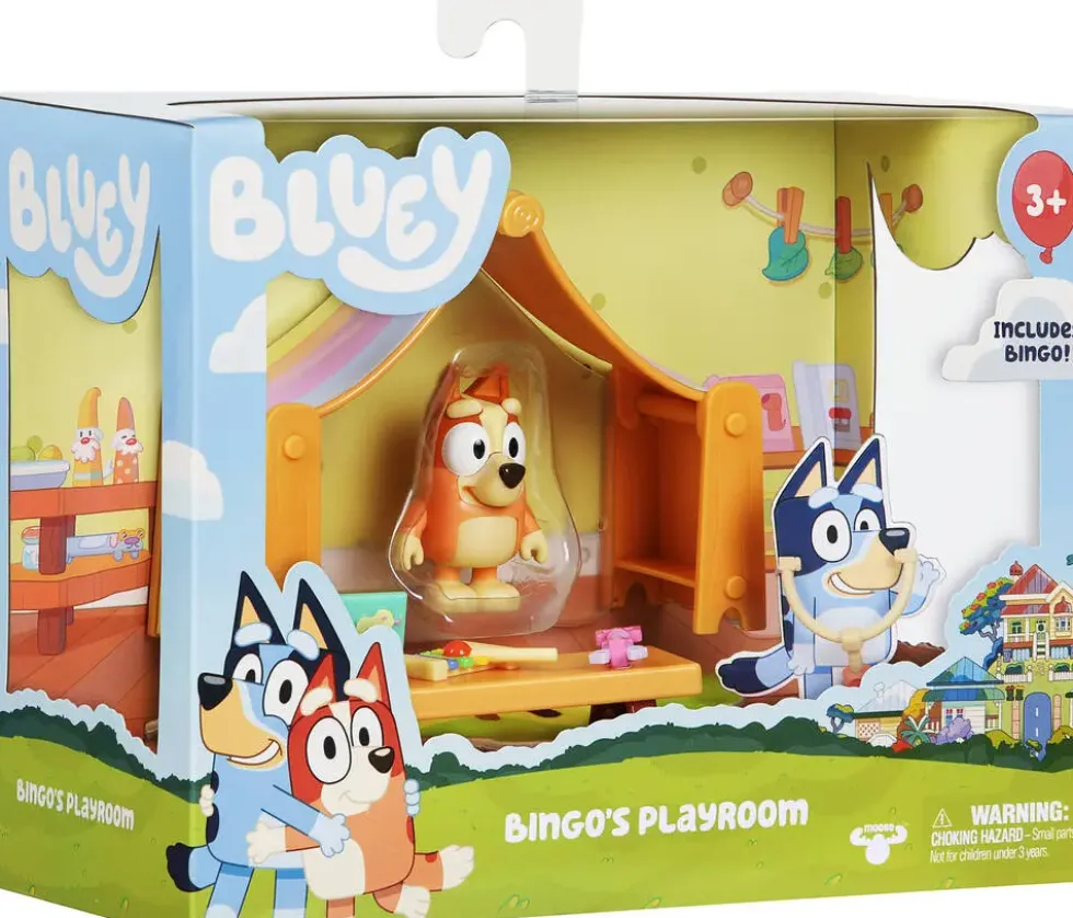 BLUEY PLAYROOM MINI PLAYSET