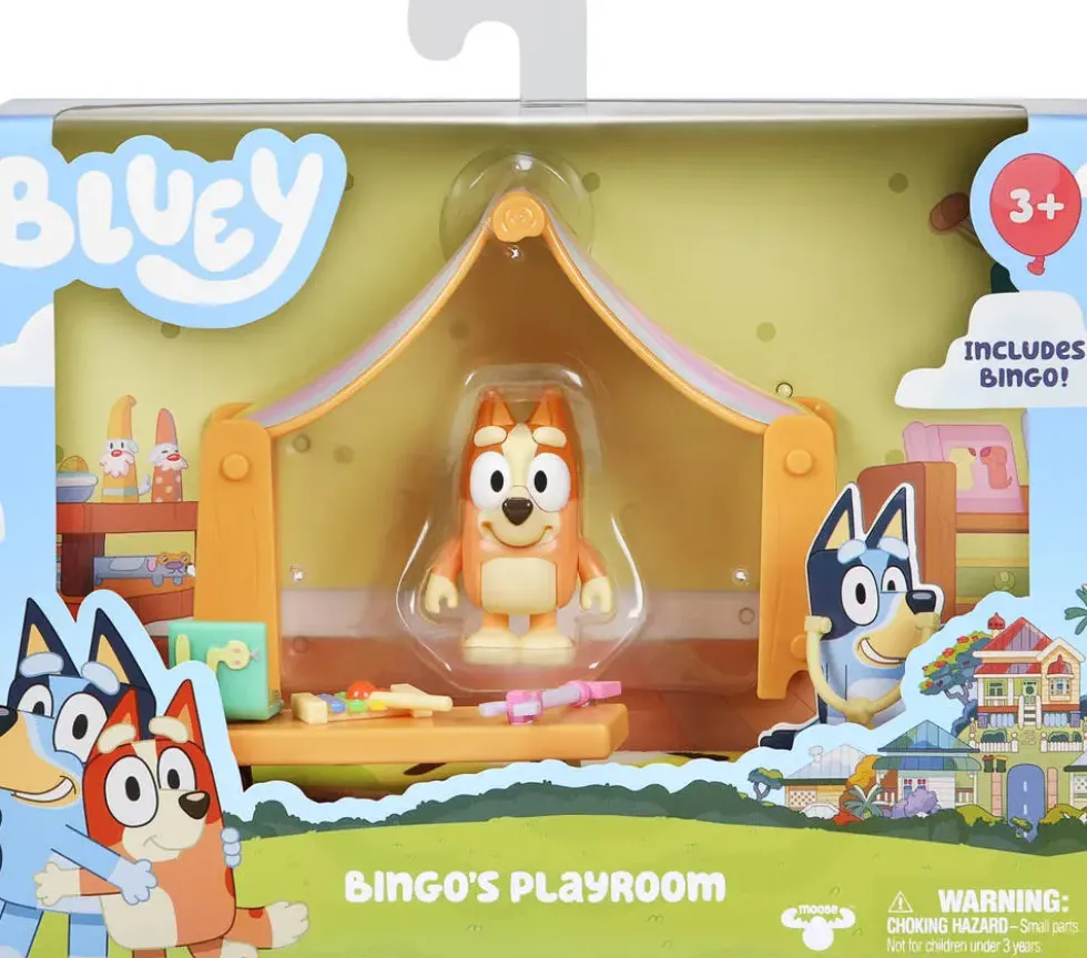 BLUEY PLAYROOM MINI PLAYSET