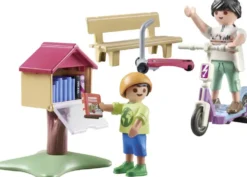 BOITE A LIVRES AVEC MAMAN ET ENFANT - 71511