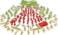 BOITE DE JEU SOLDATS - 104 PIECES