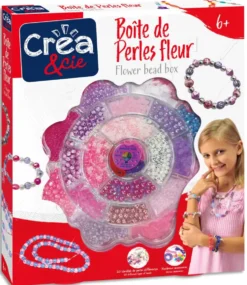 BOITE DE PERLES FLEUR