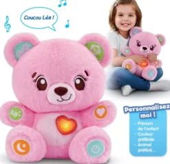 BONBON - MON OURSON A PERSONNALISER ROSE