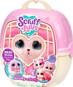 BOULE DE POILS ROSE - SCRUFF A LUVS