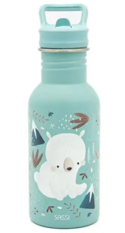 BOUTEILLE EN ACIER INOXYDABLE - 500 ML MUNCHY L'OURS