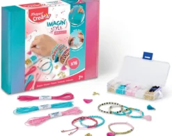 BRACELETS TENDANCES TISSAGE ET PERLES