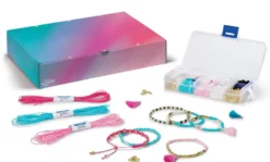 BRACELETS TENDANCES TISSAGE ET PERLES