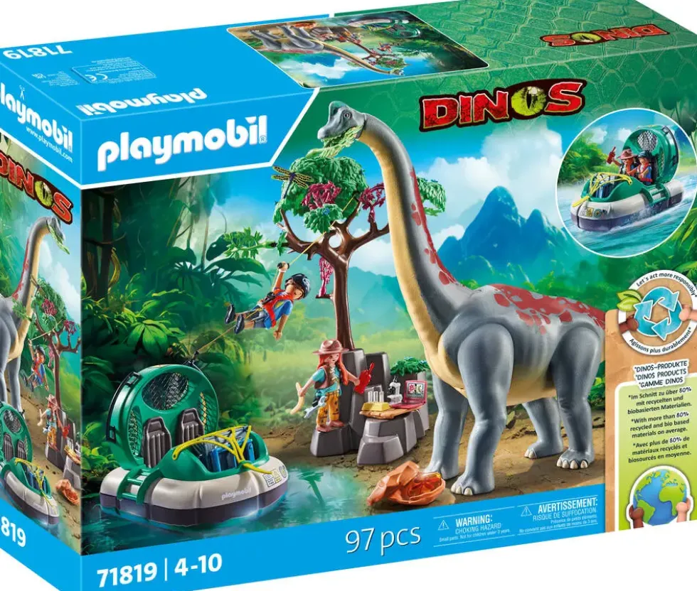 BRACHIOSAURE, EXPLORATEURS, AEROGLISSEUR - 71819