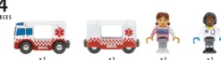 BRIO63603500 - CAMION AMBULANCE SON ET LUMIERE